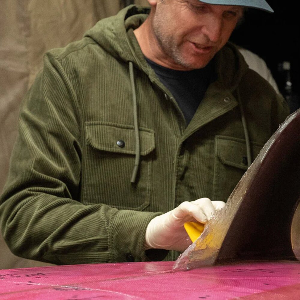 Vissla Olive Green Corduroy Jacket